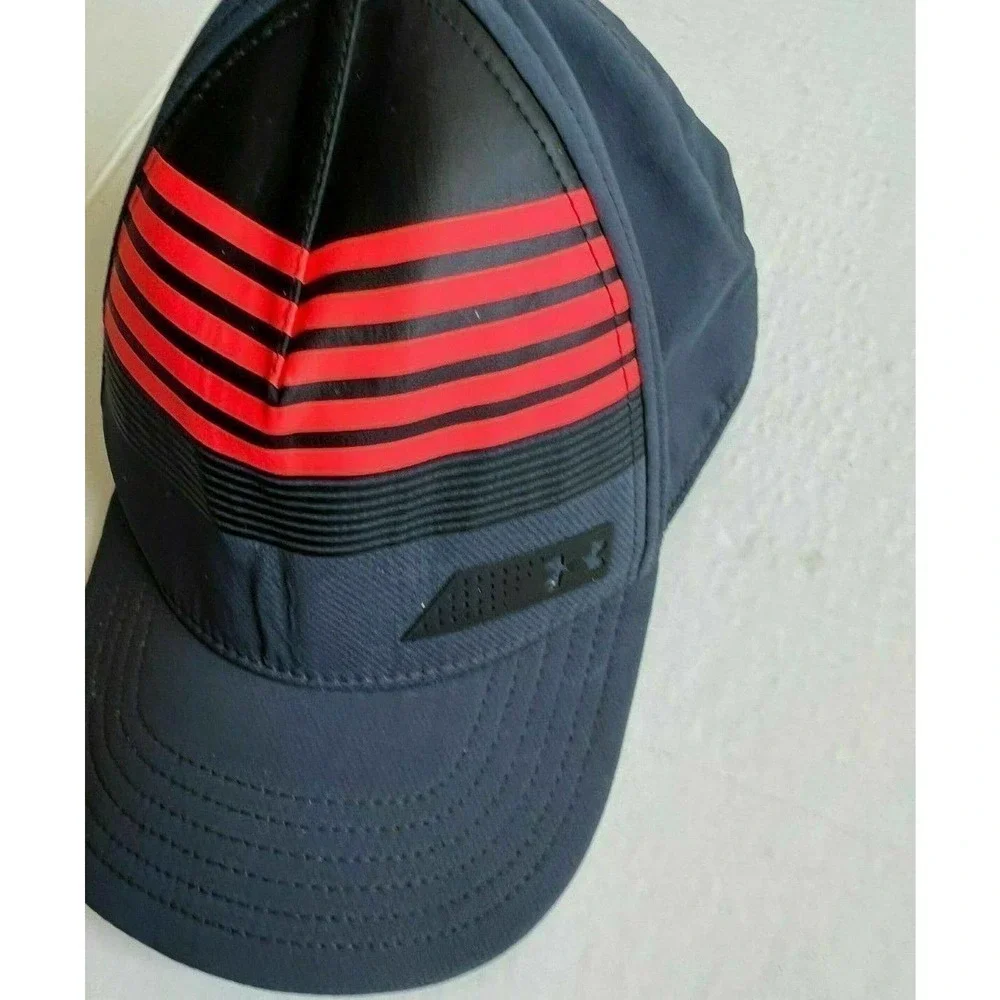 Under Armour Youth Blue/Red Baseball Golf Cap Hat Small-Medium